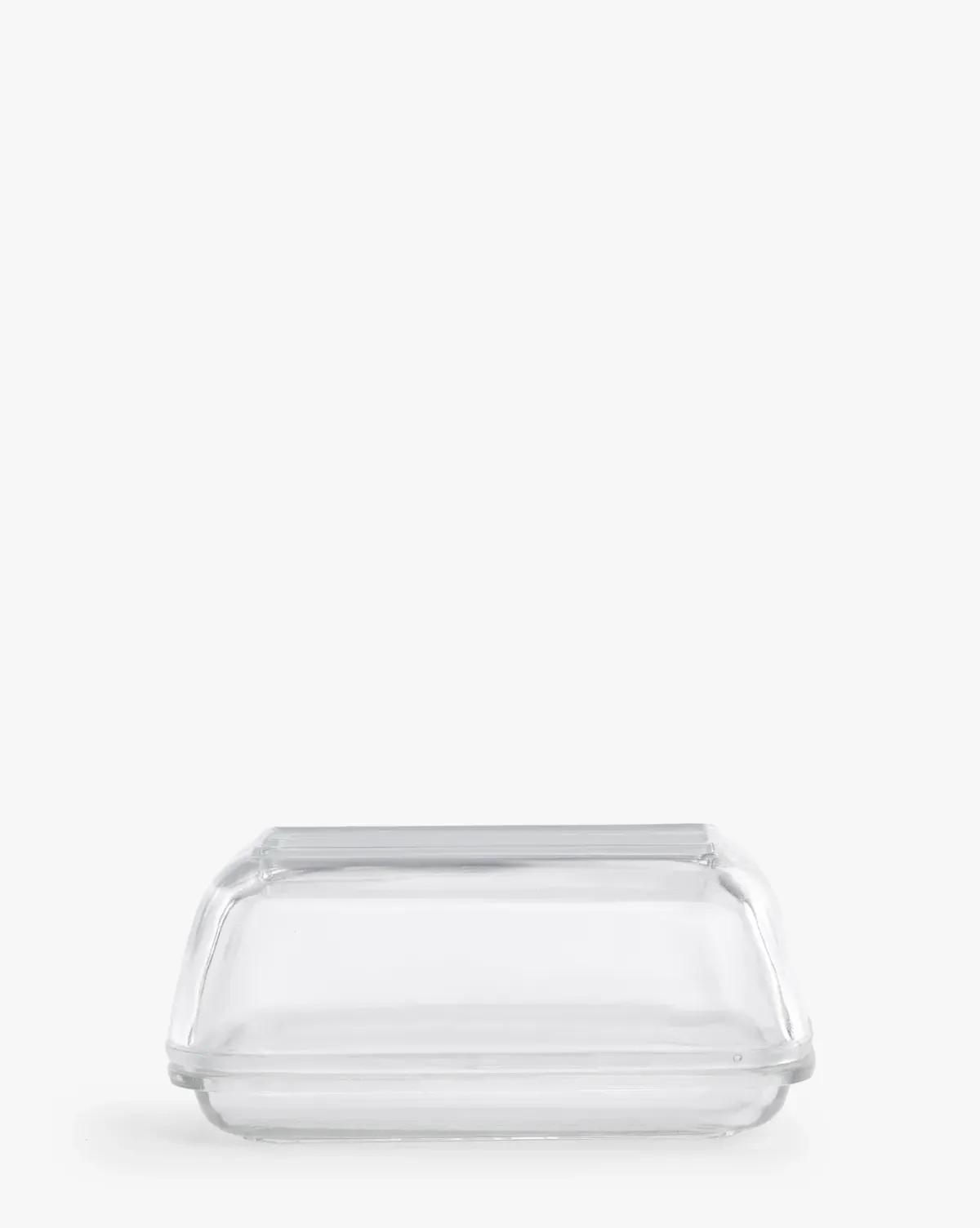 Andrew Glass Butter Dish - Clear Glass product