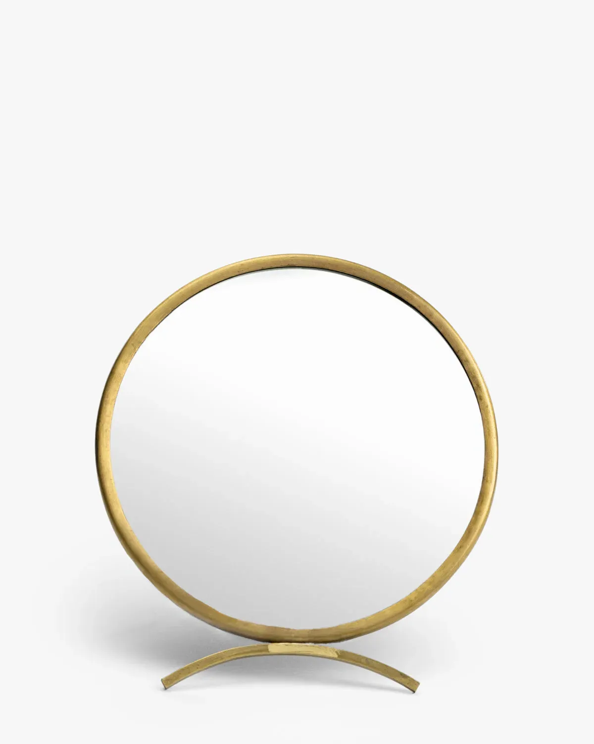 Antique Brass Folding Mirror product