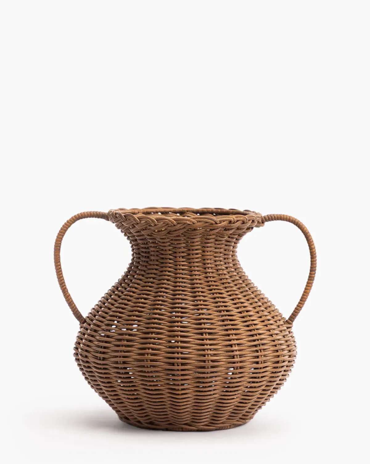 Antonia Small Woven Vase - Wicker, Rattan product