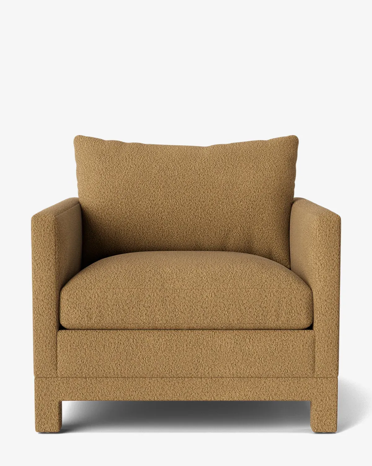Appoline Lounge Chair - Caramel, Teddy Bear Boucle product