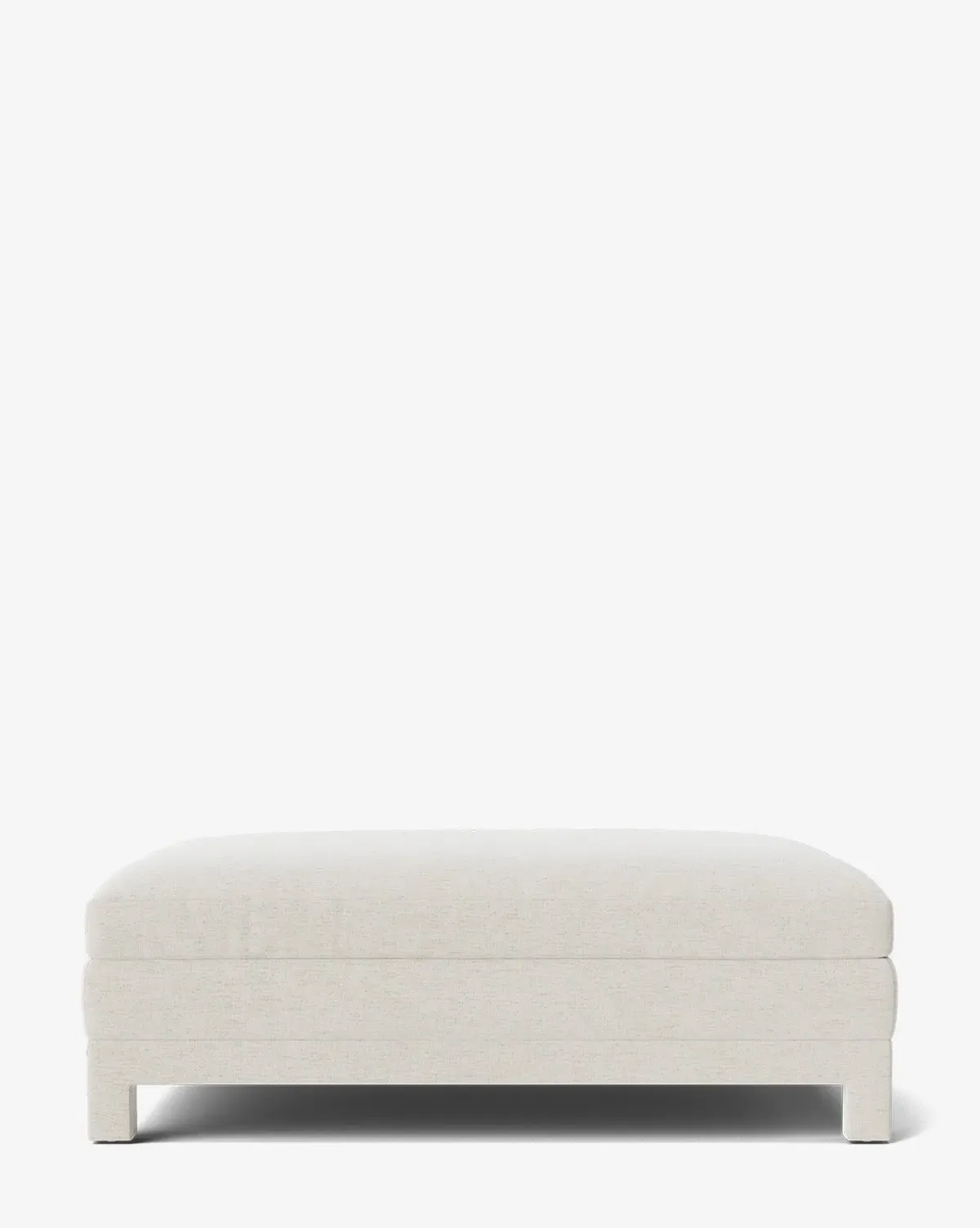 Appoline Ottoman - Alabaster, Crypton product