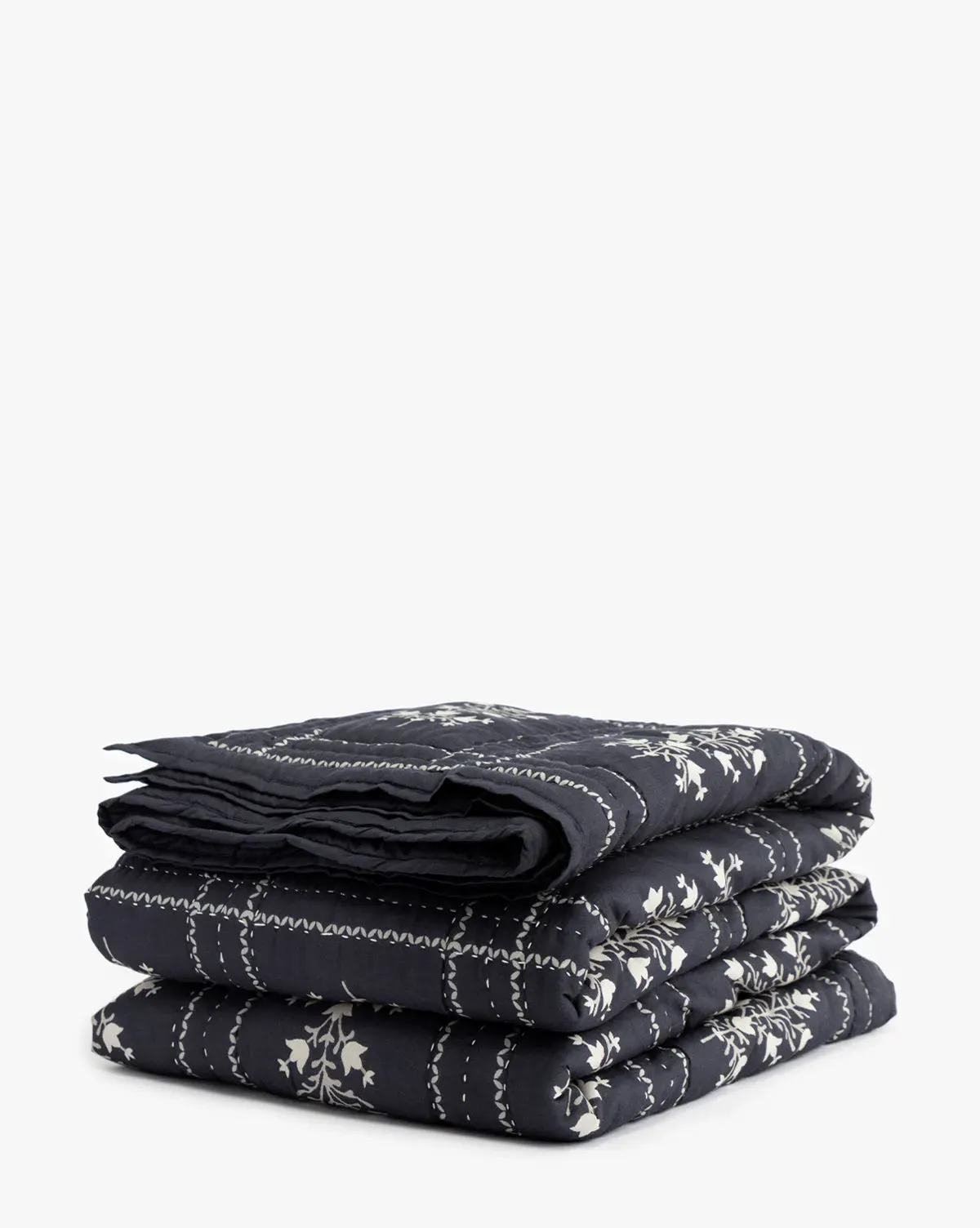 Atherton Queen Size Quilt - Navy product