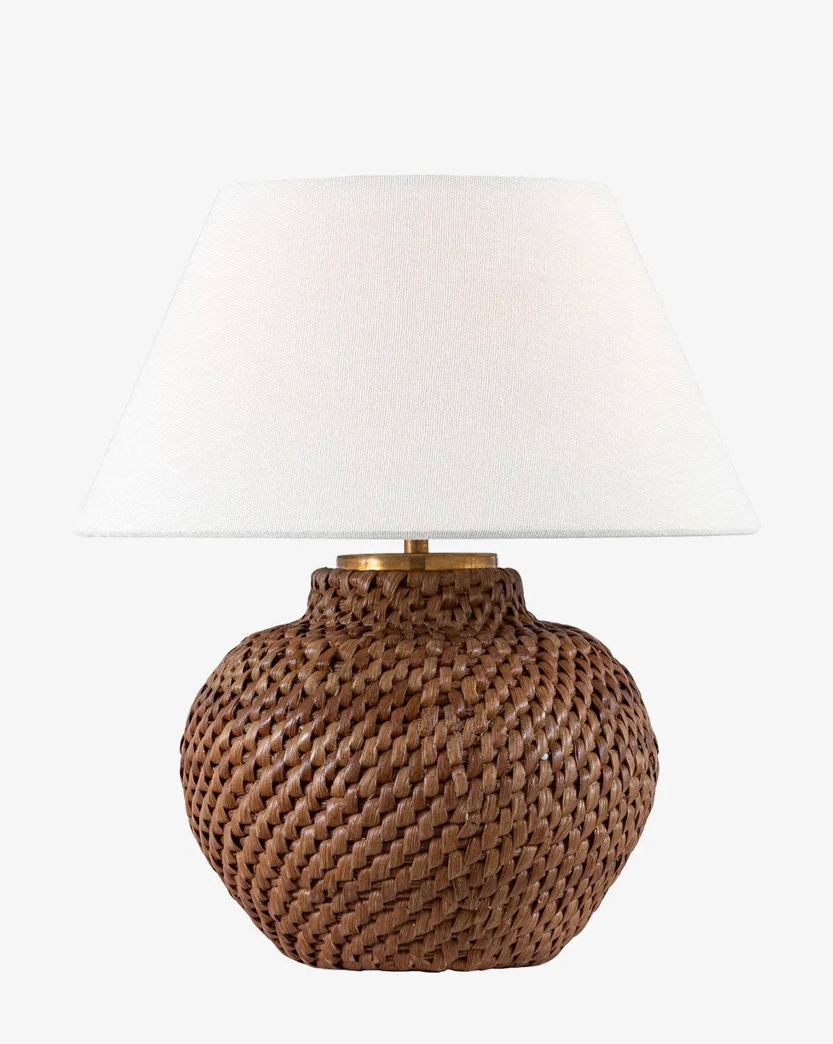 Avedon Cordless Accent Lamp - Natural, Rattan product