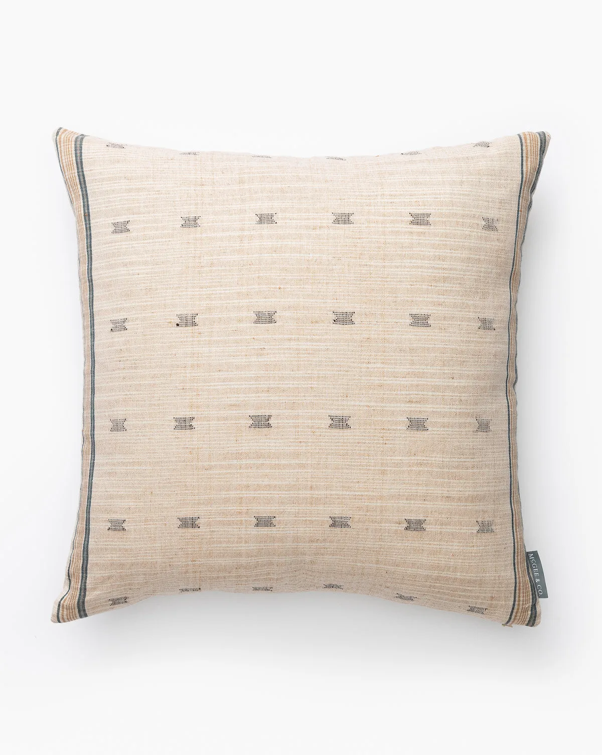 Bali Striped Pillow Cover - Tan, Cotton product