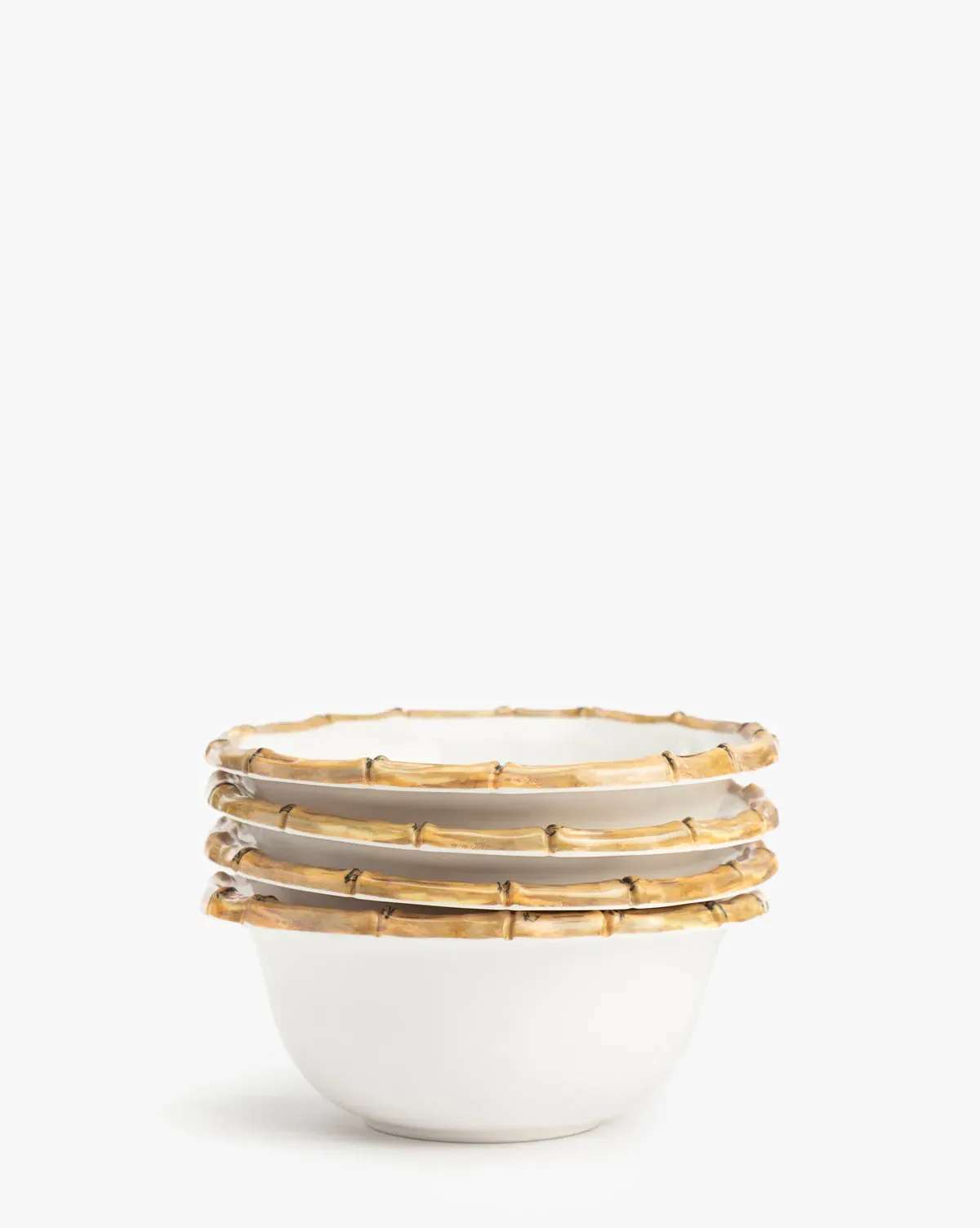 Bamboo Cereal Bowl Set of 4 - Melamine product
