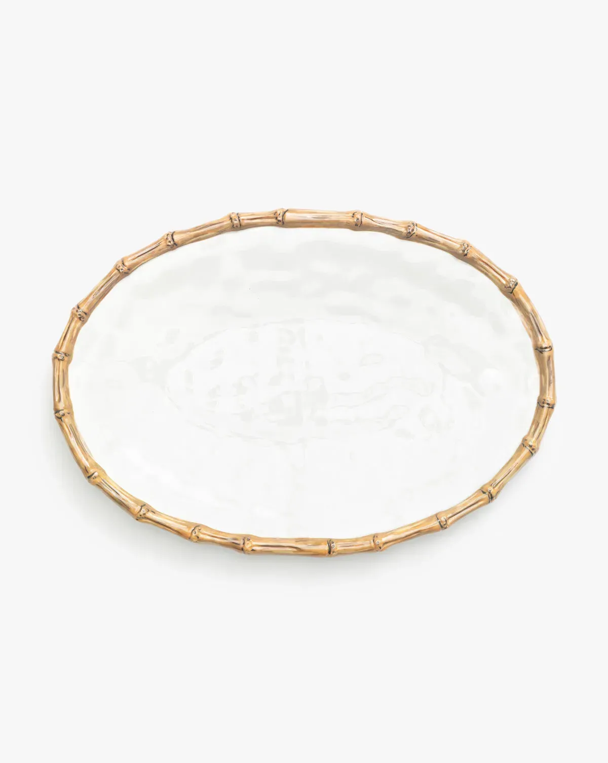 Bamboo Oval Platter - Melamine product