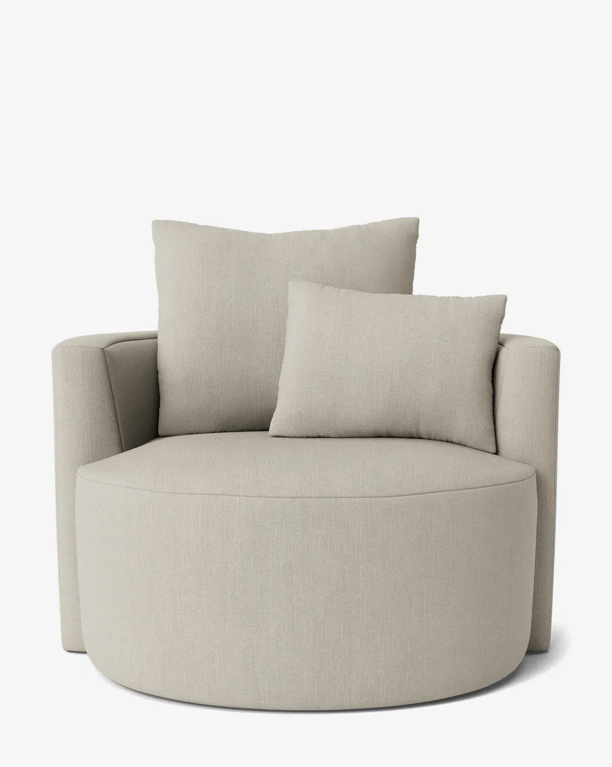 Banbury Swivel Chair - Belgian Linen product
