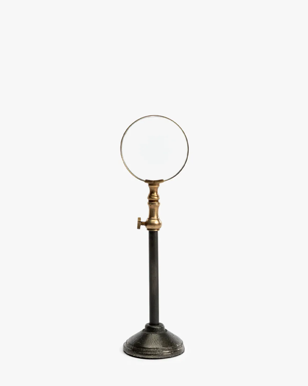 Barnabas Small Standing Magnifying Glass - Brass, Iron product