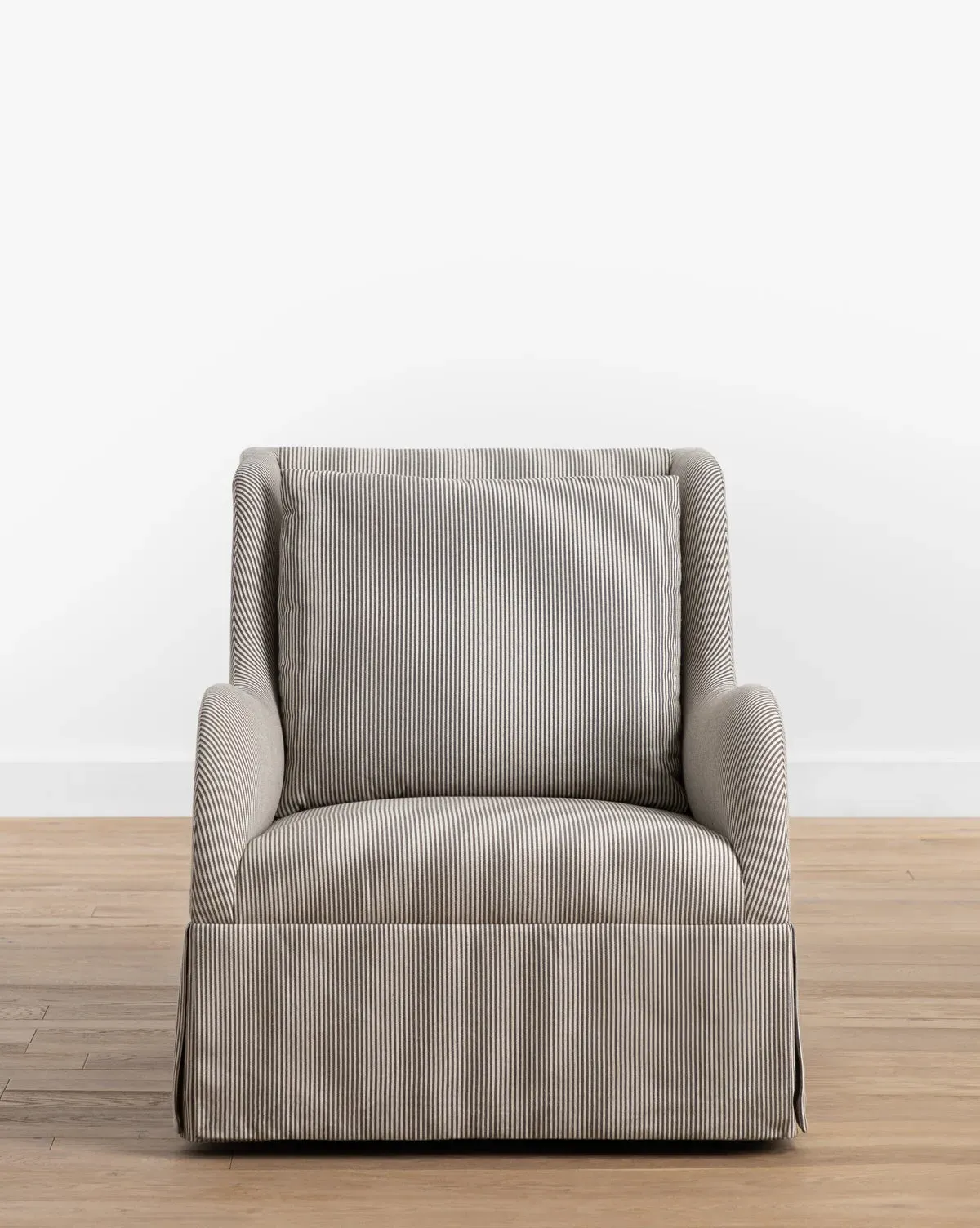 Barnaby Glider Chair - Charcoal, Ivory Stripe product