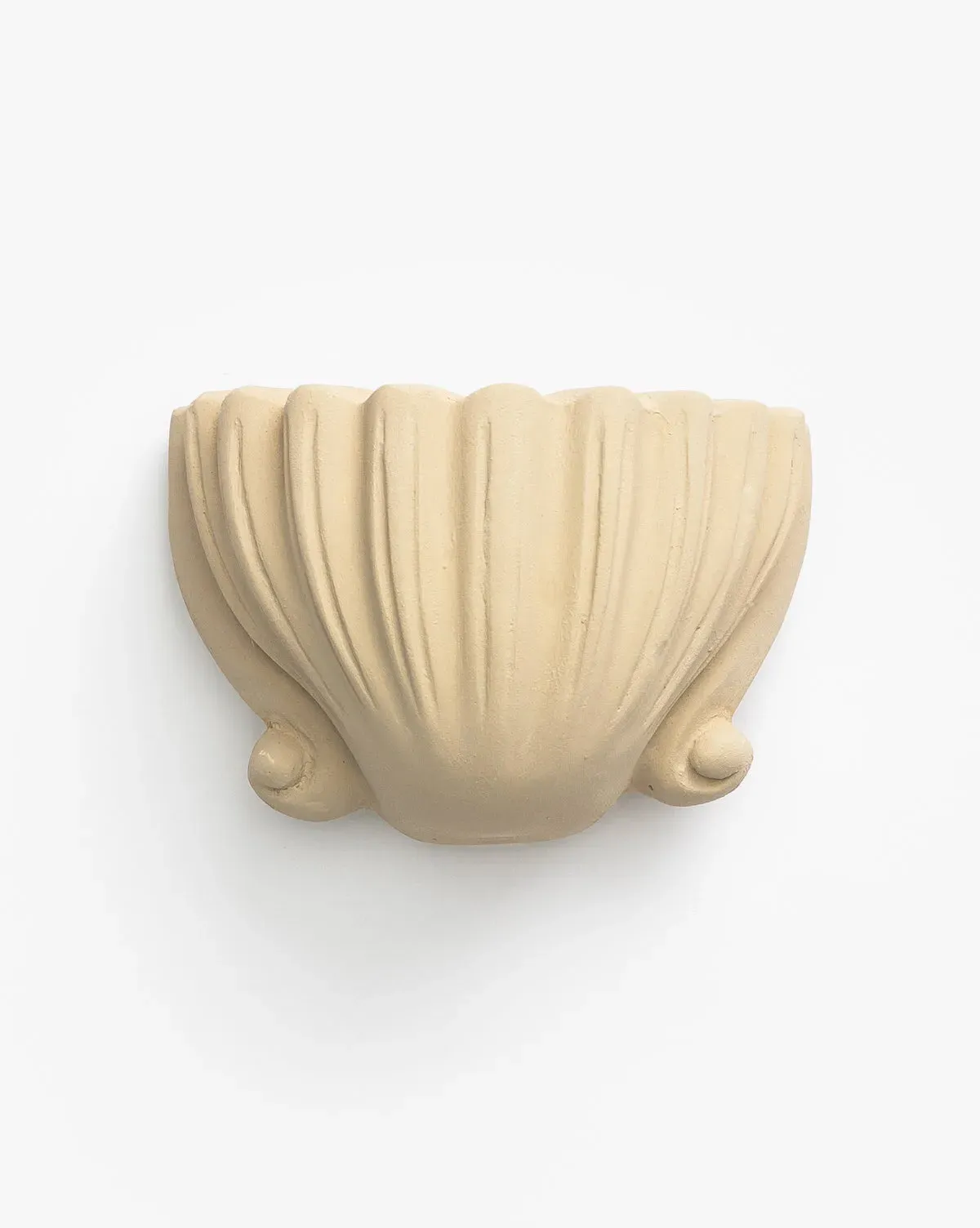 Baroque Shell Decorative Object - Cream, Composite Stone product