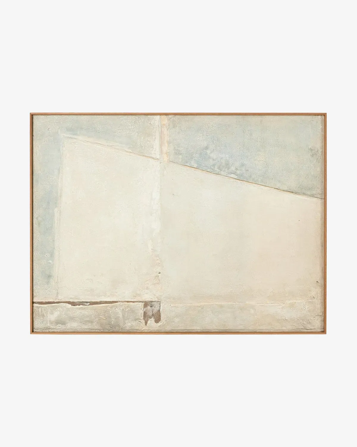 Basalt by Paul Meyer Framed Canvas Art - White Oak product