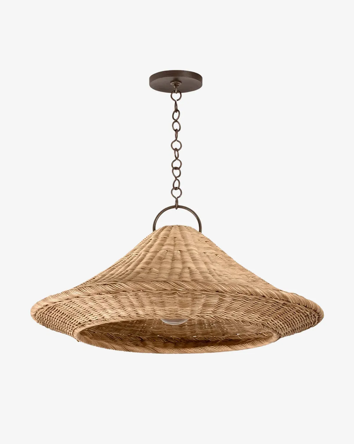 Baychester Large Pendant Light - Rattan product