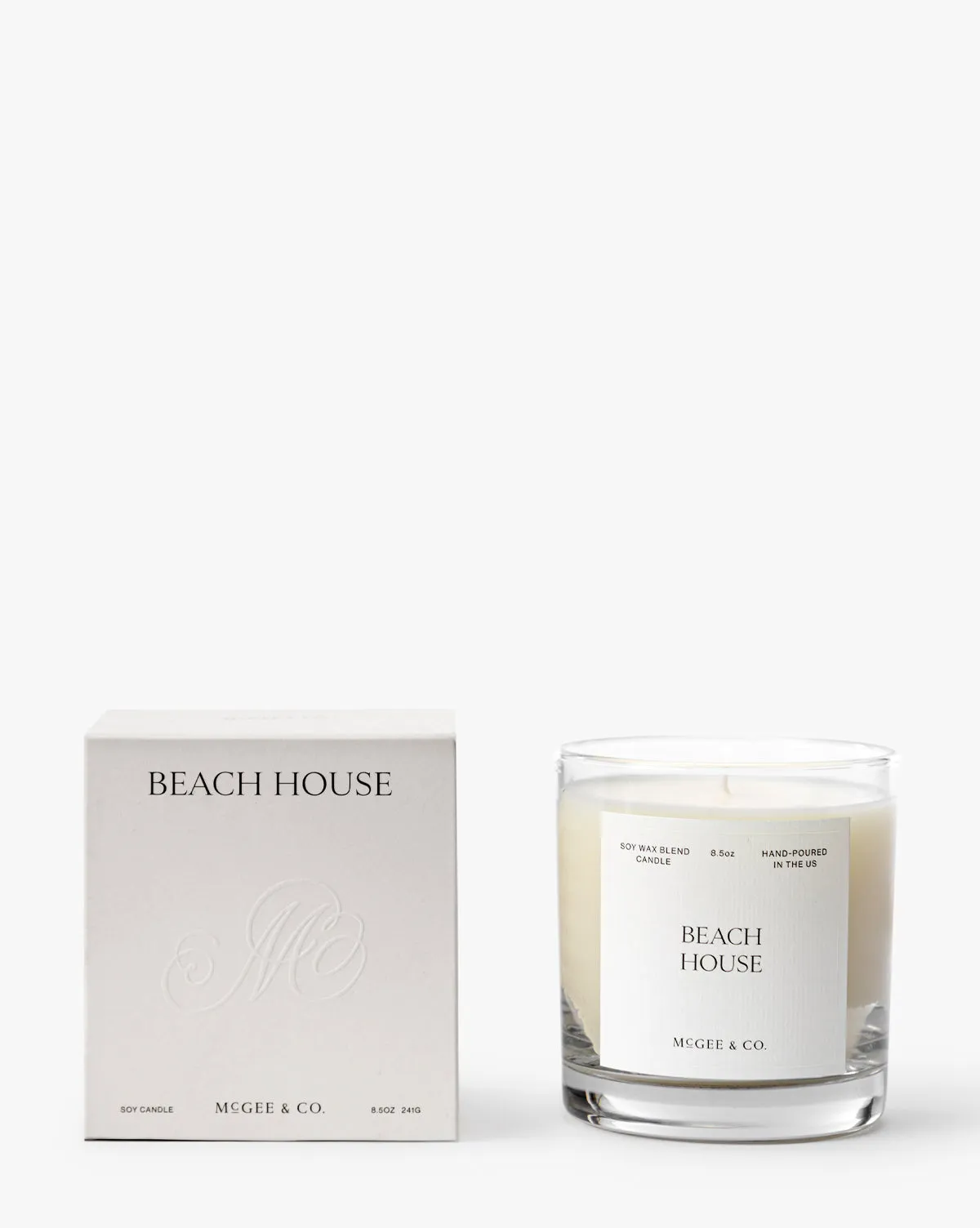 Beach House Candle - Glass product