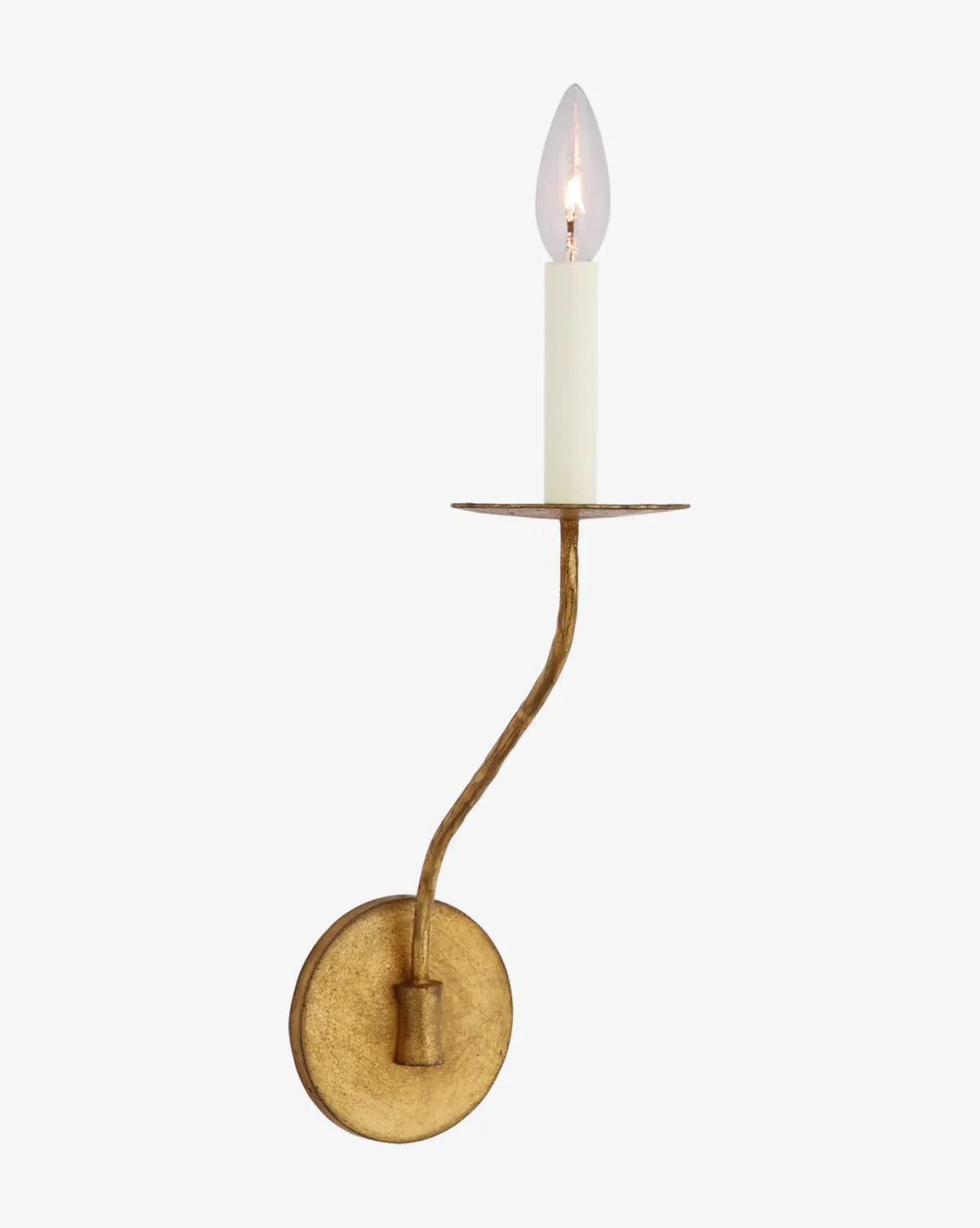 Belfair Medium Single Sconce - Gilded Iron product