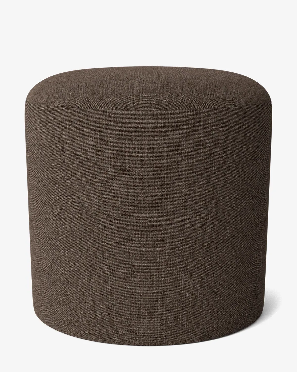 Bellamy Small Cylindrical Ottoman - Coffee, Crypton product