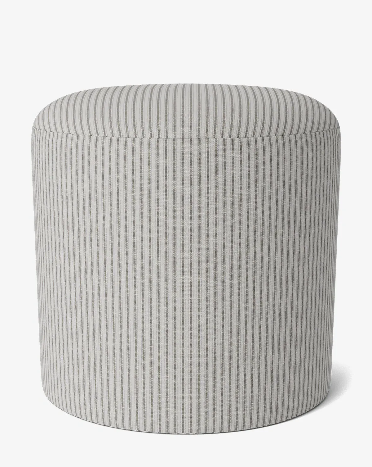 Bellamy Small Cylindrical Ottoman - Taupe, Perennials product