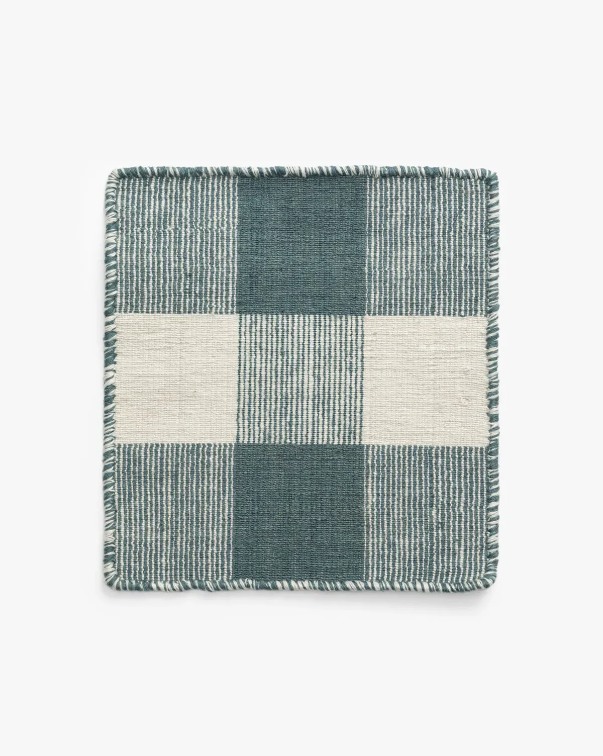 Belleville Blue Handwoven Indoor/Outdoor Rug Swatch product