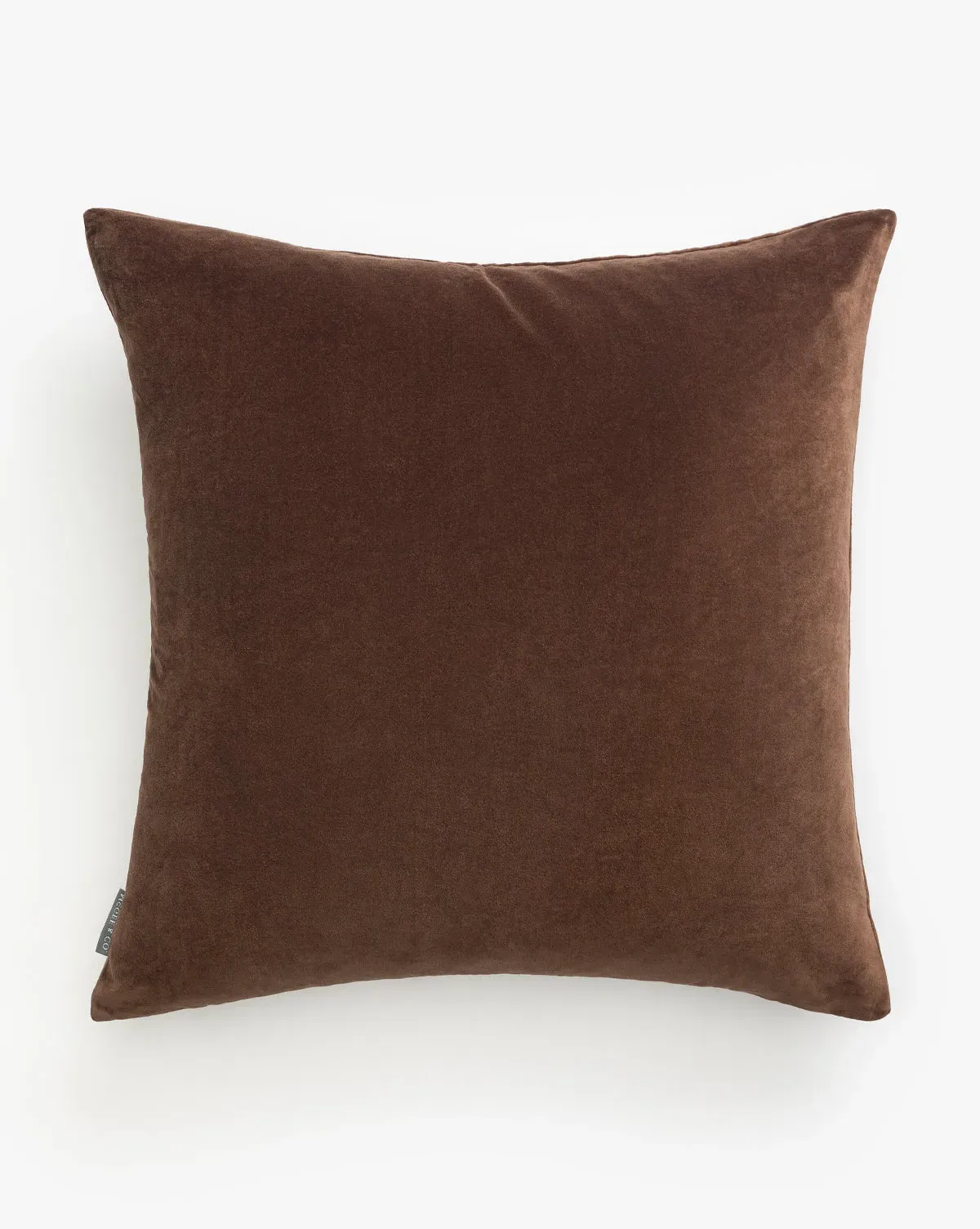 Bellevue Pillow Cover - Brown, Velvet product