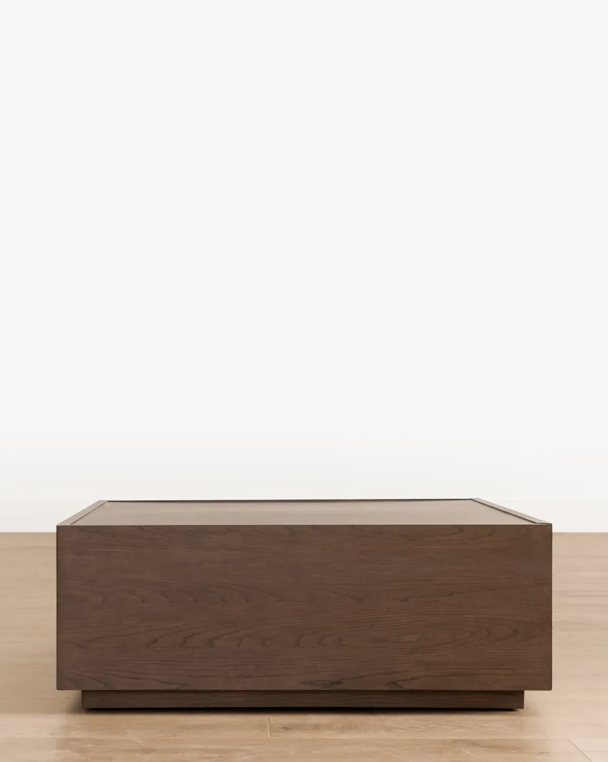 Bentley Square Coffee Table with Storage - Walnut Ash product