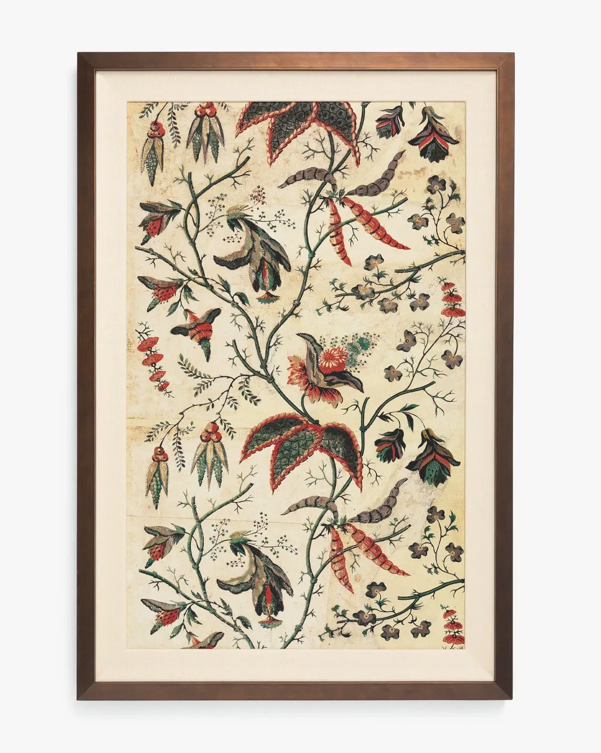 Berries & Leaves Framed Giclee Print - Bronze product