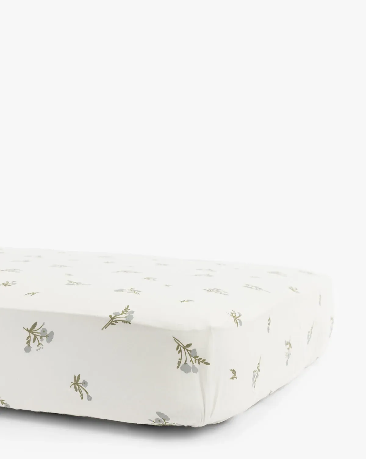 Bertram Crib Organic Sheet - Blue, Organic Cotton product