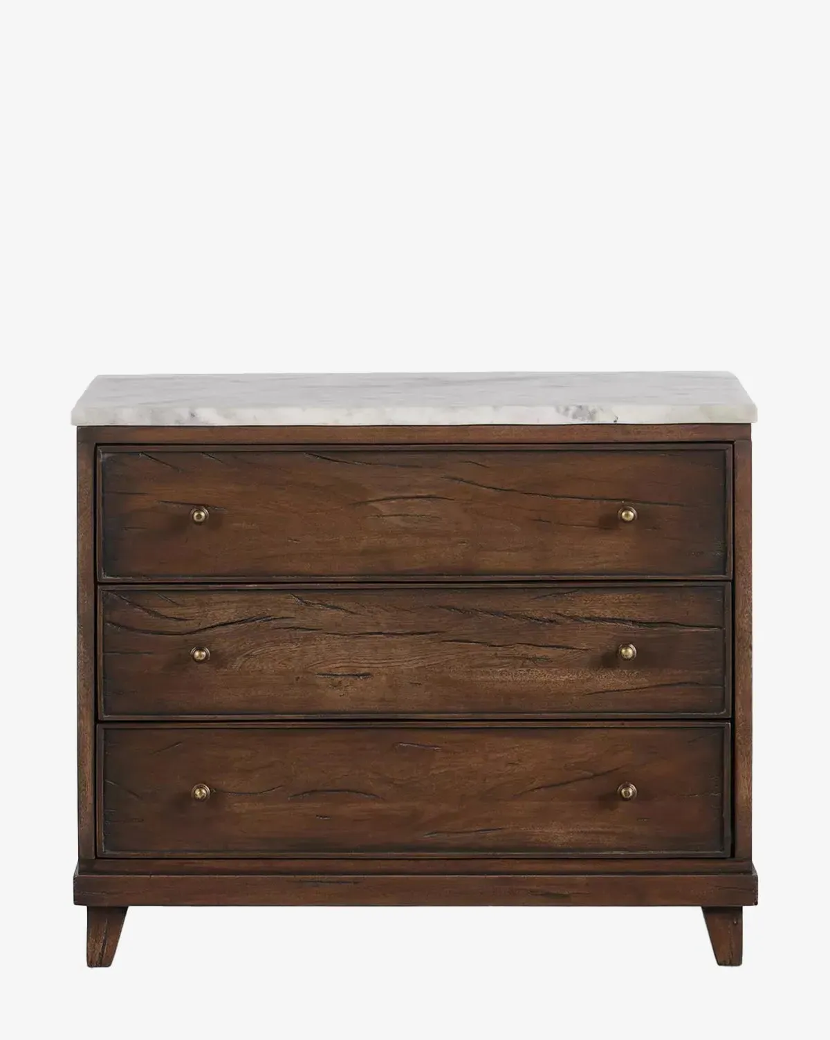 Bettiga Nightstand - Reclaimed Wood, Marble product