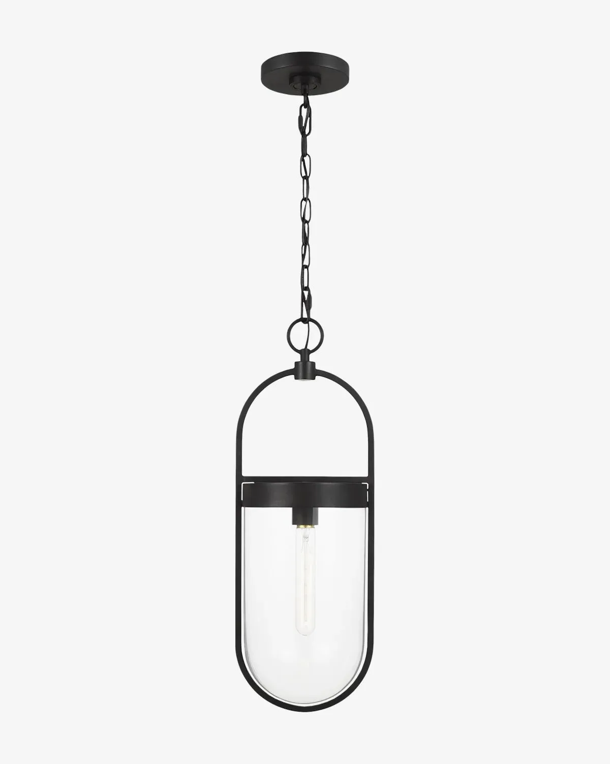 Blaine Small Pendant Light - Stainless Steel, Glass product