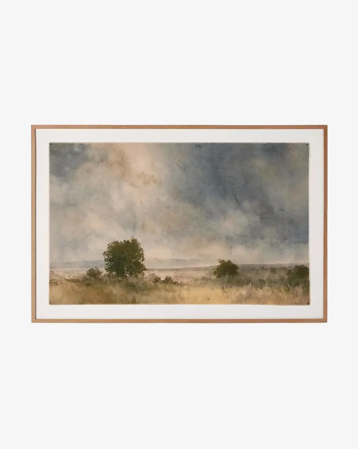 Blue Splendor by Aileen Fitzgerald Framed Artwork - White Oak product