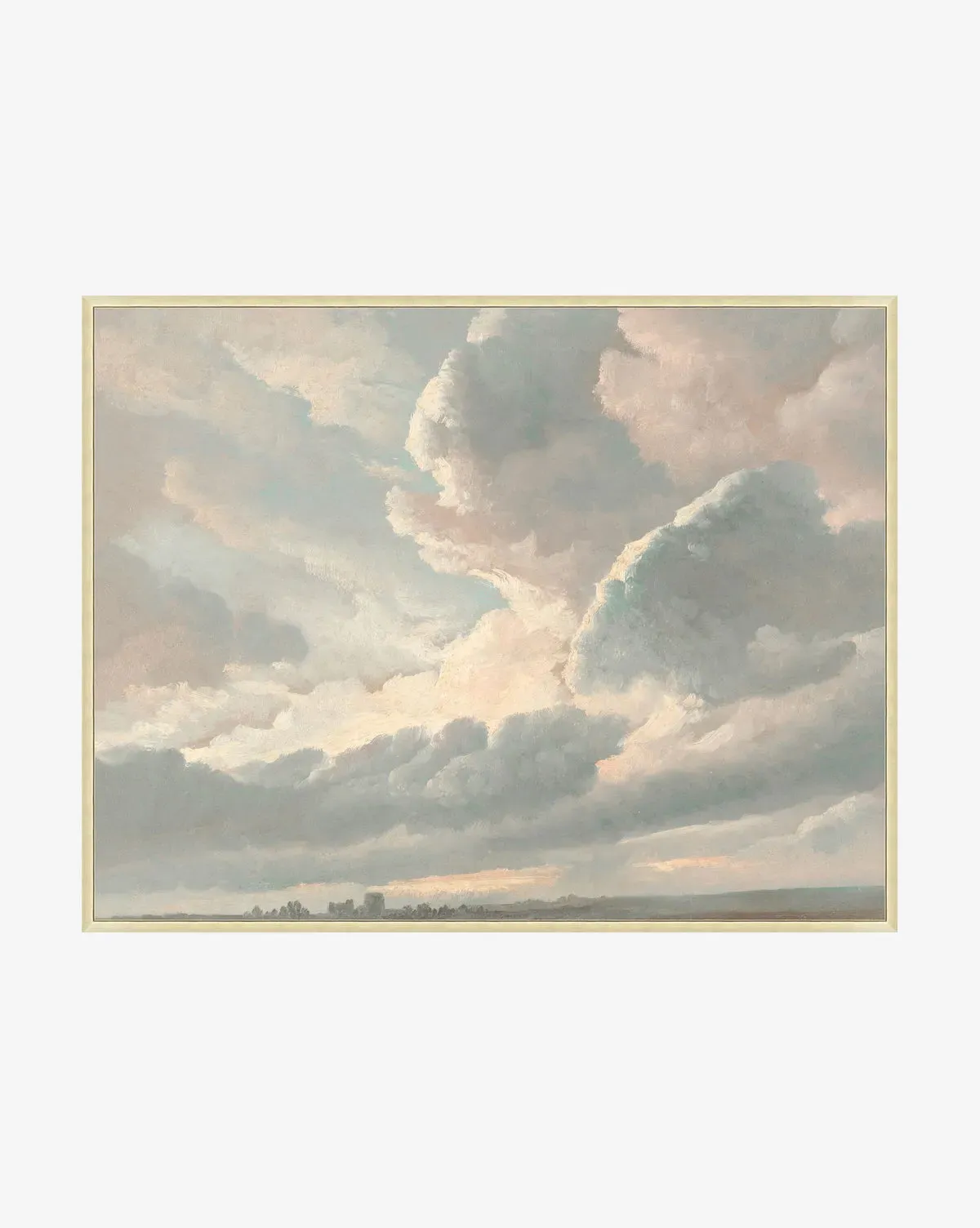 Boundless Skies Framed Wall Art - Silver product