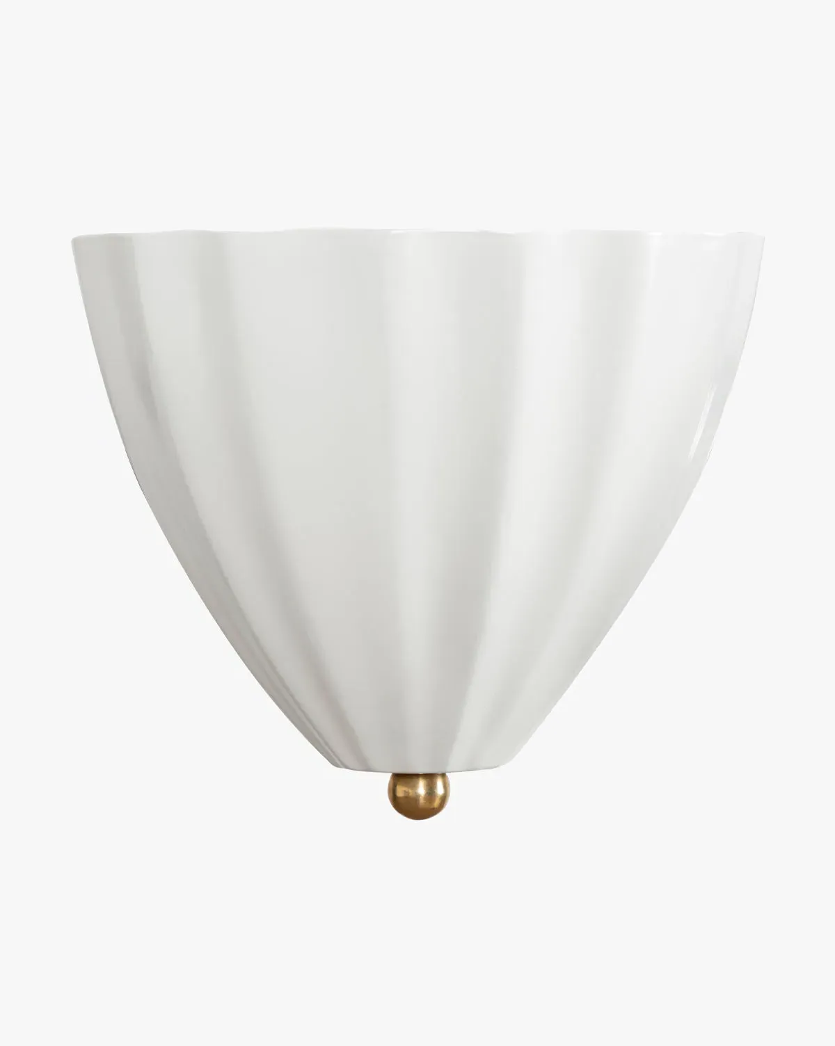 Brigadier Wall Sconce - Off-White, Metal product