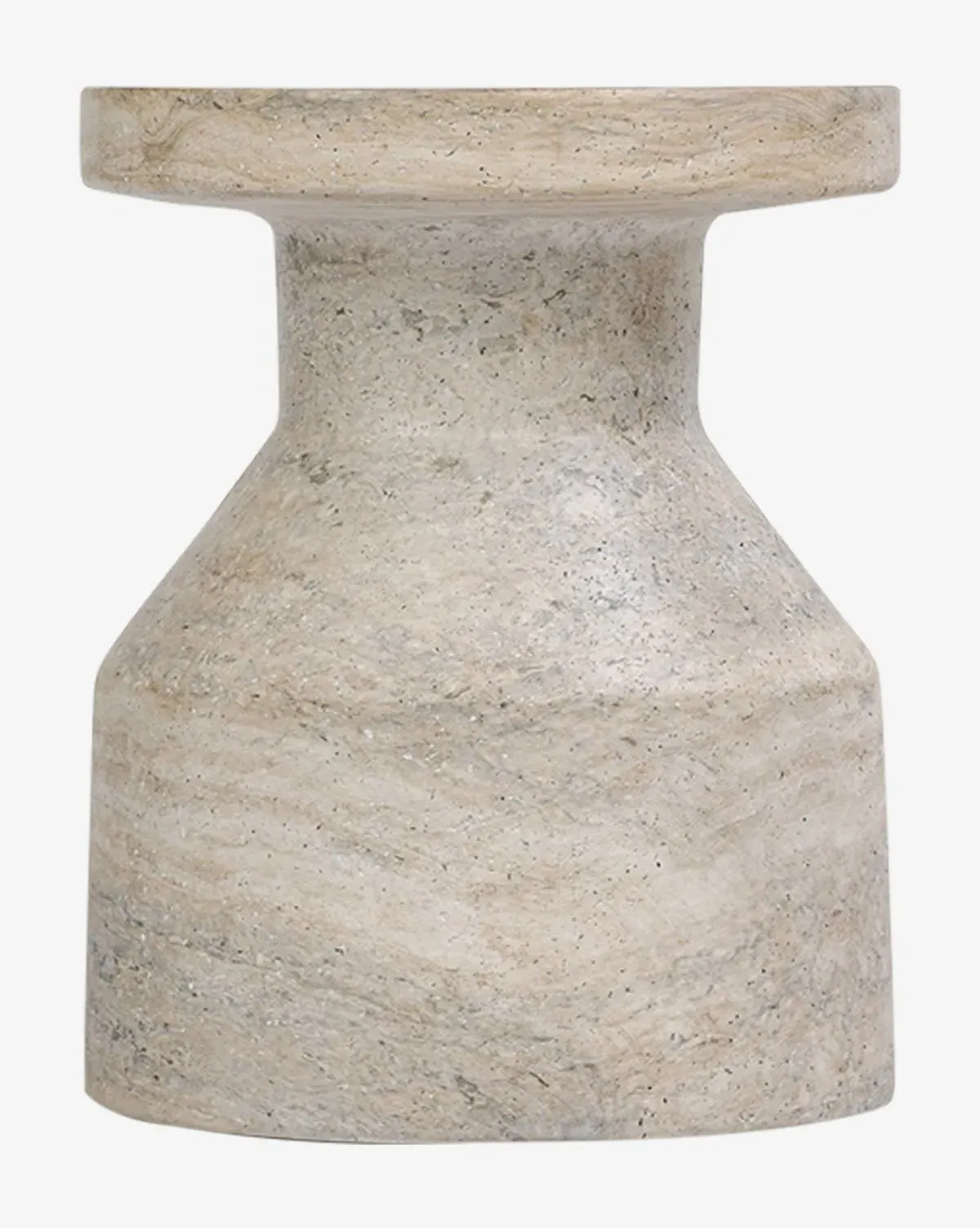 Brockhaus Distressed End Table - Sandy Gray, Concrete product