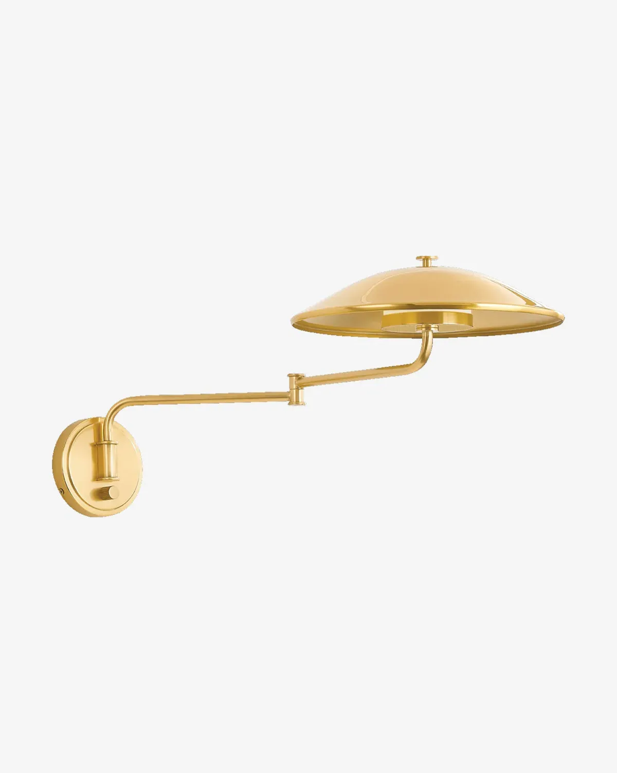 Brockville Wall Sconce - Aged Brass, Steel product