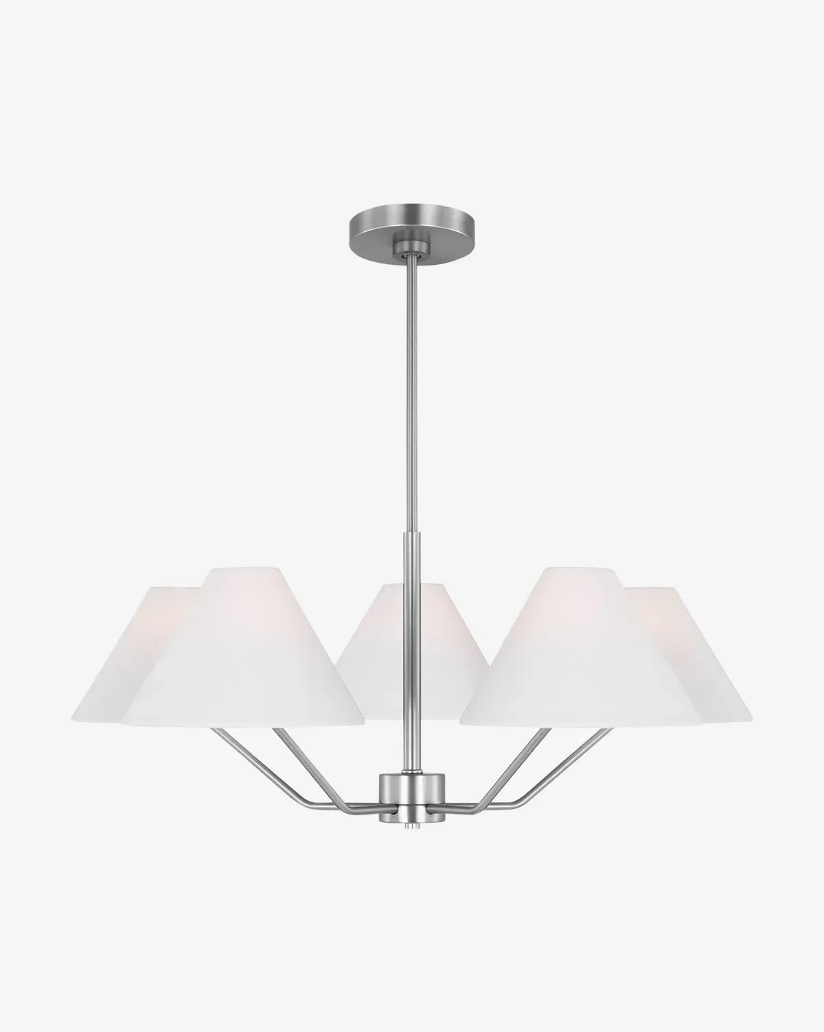 Burke Medium Chandelier - Brushed Steel product