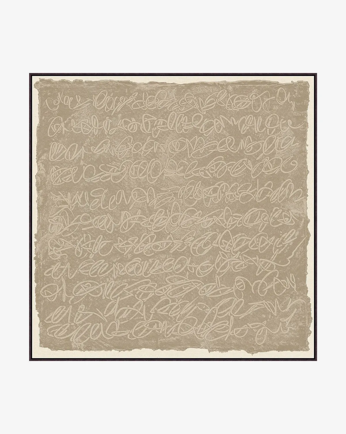 Busy Mind Square Wall Art - Large product