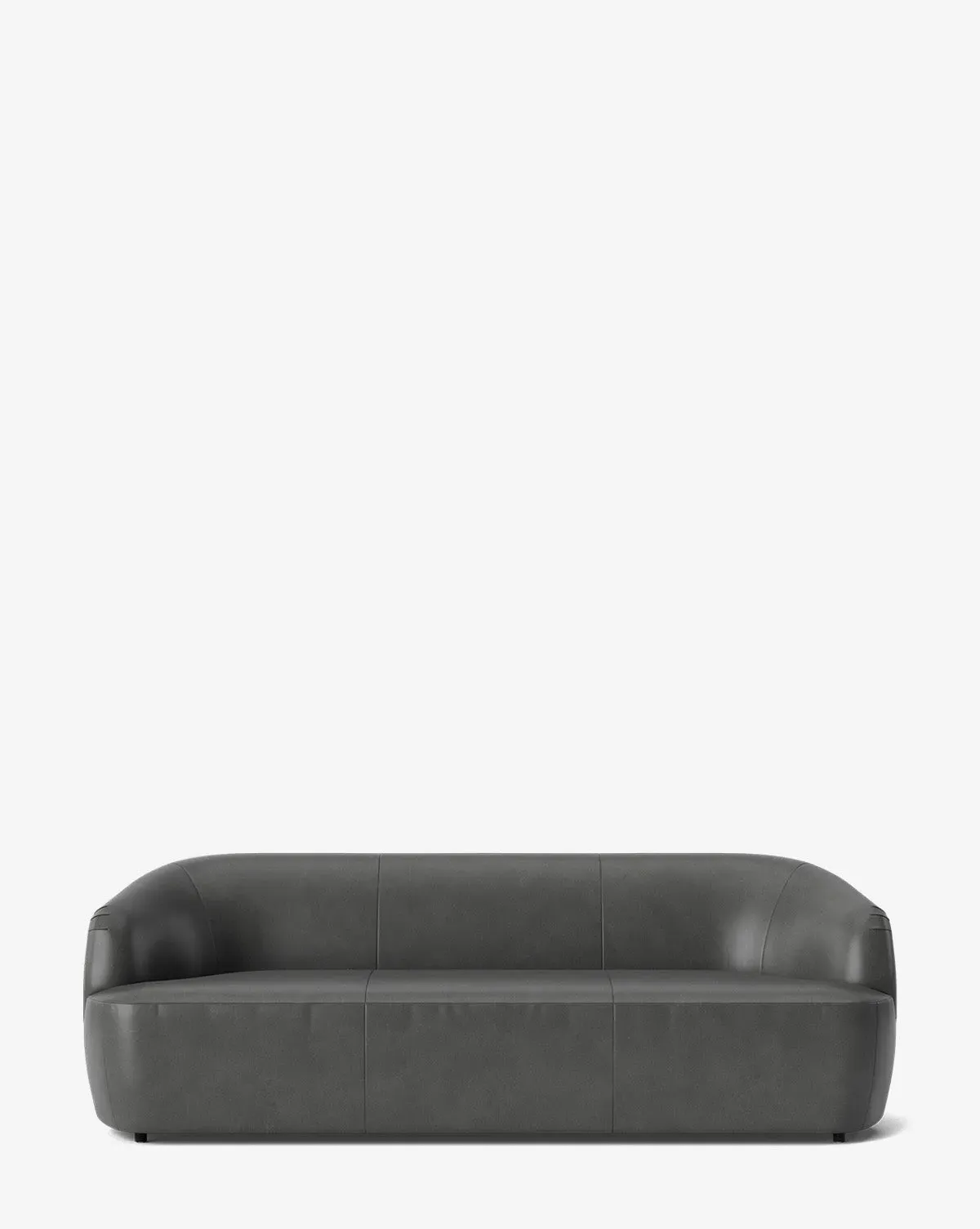 Byron 3-Seater Sofa - Flint Leather product