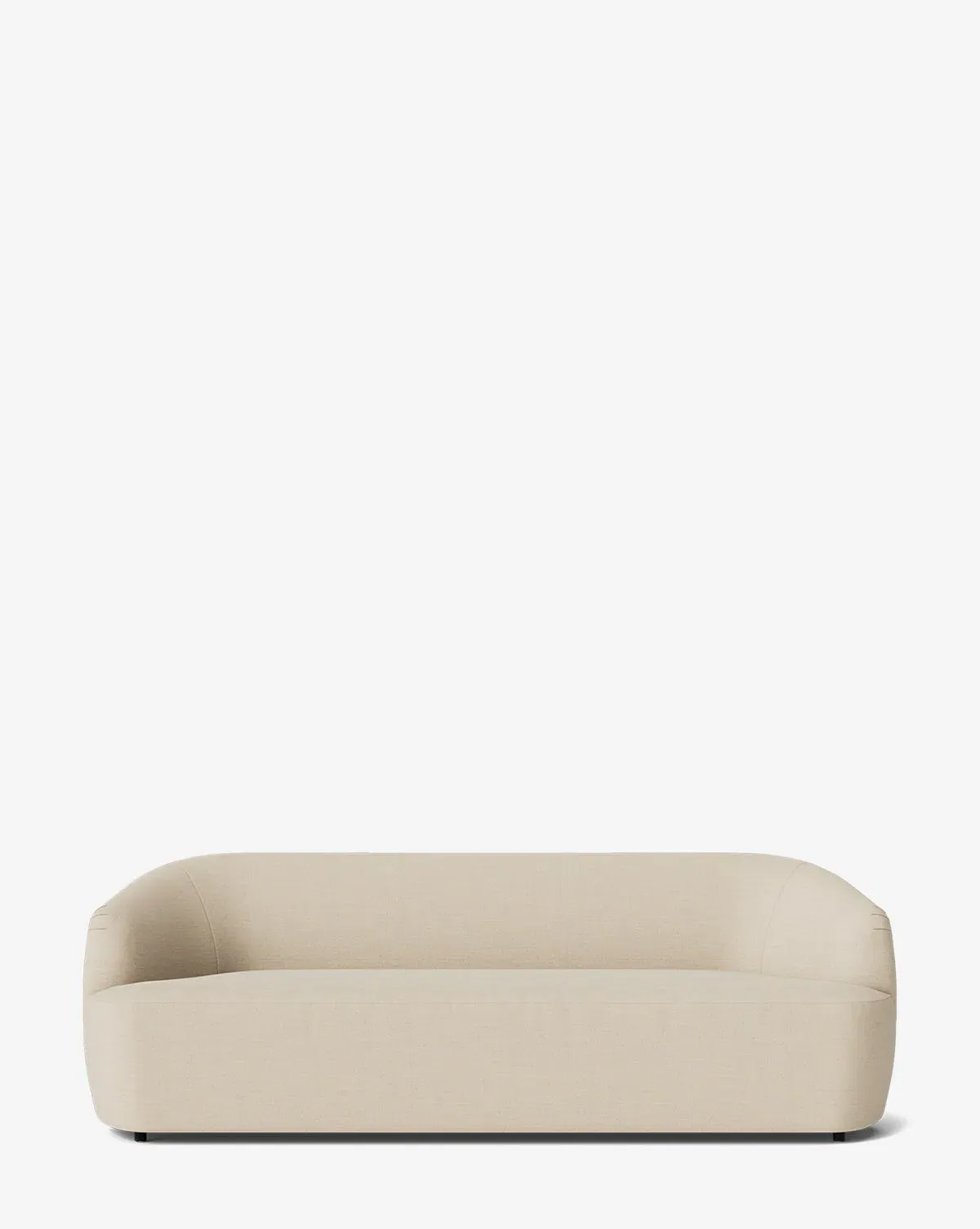 Byron 3-Seater Sofa with Curved Back - Bisque Linen product