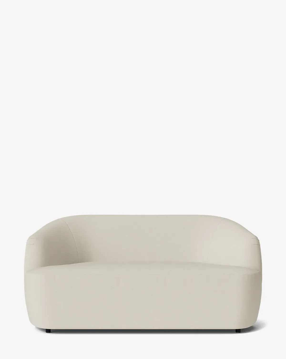 Byron Settee 2-Seater Sofa with Curved Back - Sea Salt product