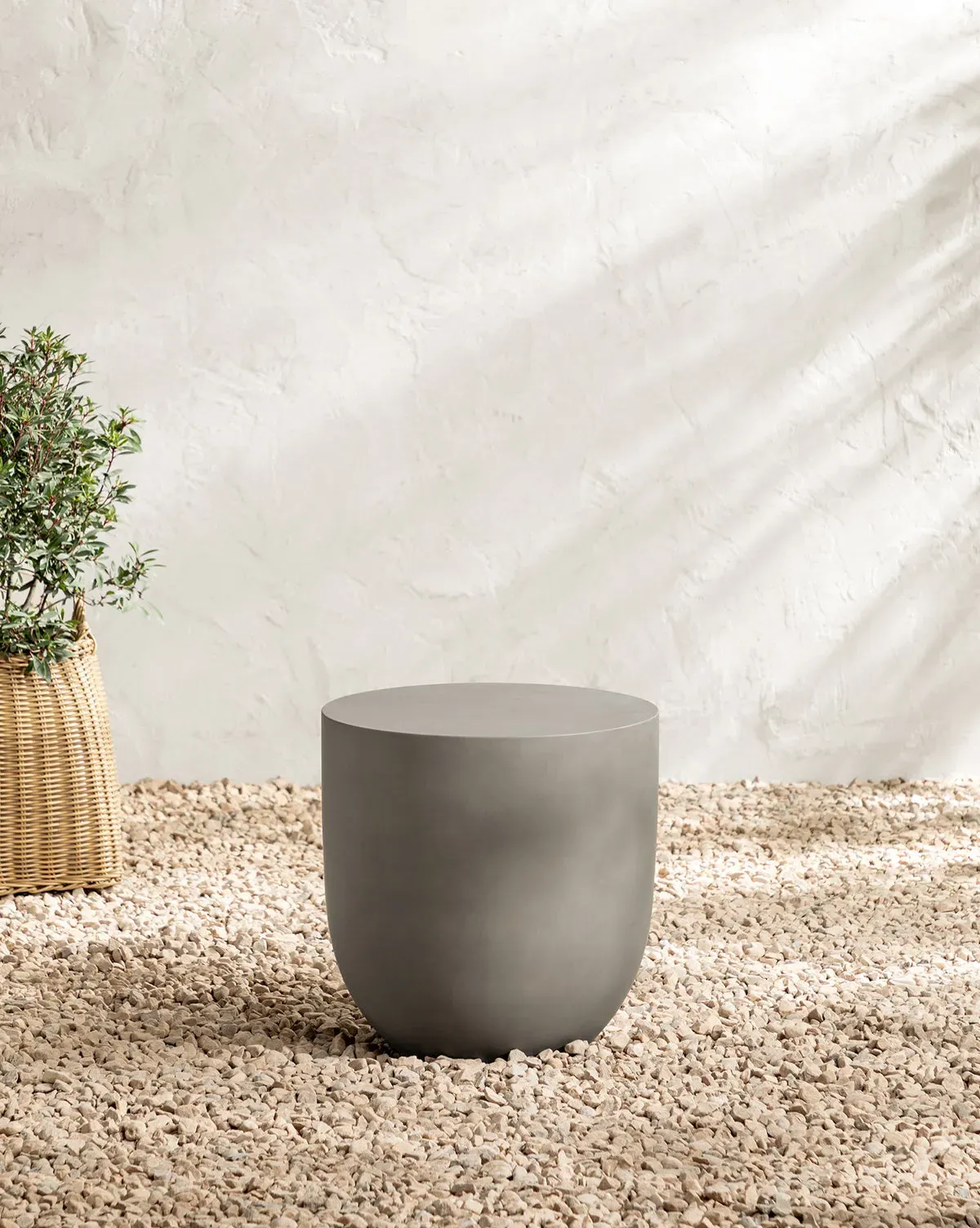 Caine Outdoor Side Table - Fiber Cement product