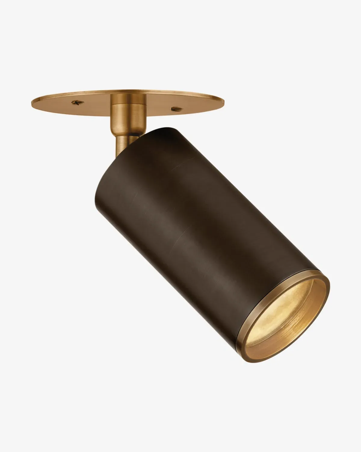 Caleb Flush Mount - Patina Brass, Steel product