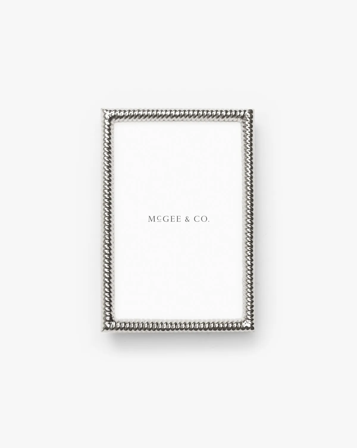 Calhoun 4x6 Metal Photo Frame - Nickel product