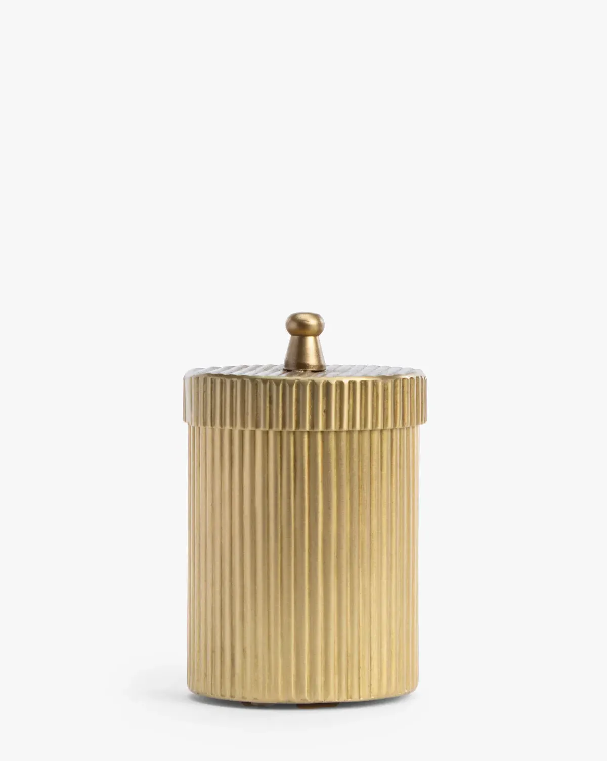 Calvert Small Canister with Lid - Brass product