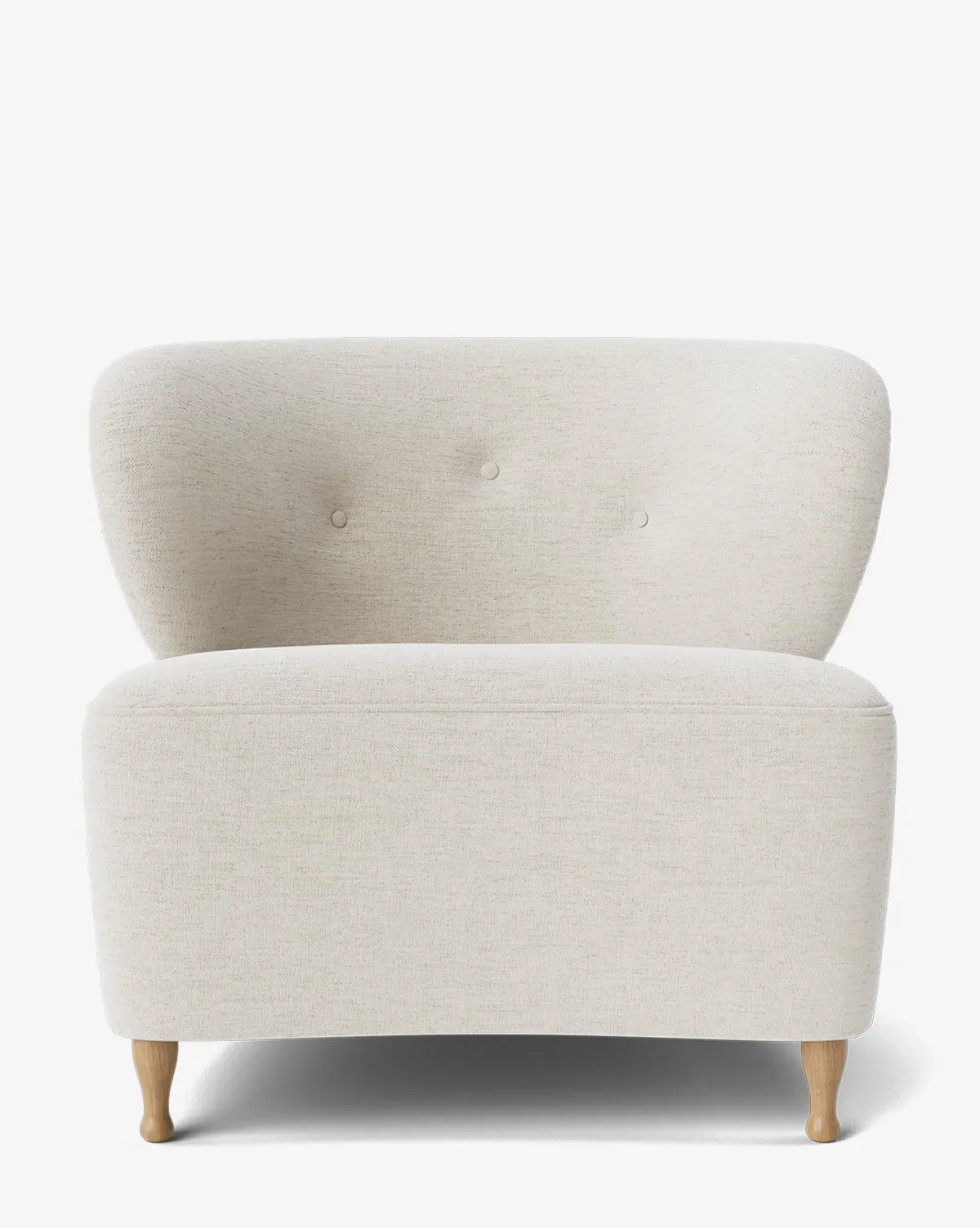 Carmella Slipper Chair - Alabaster, Crypton product