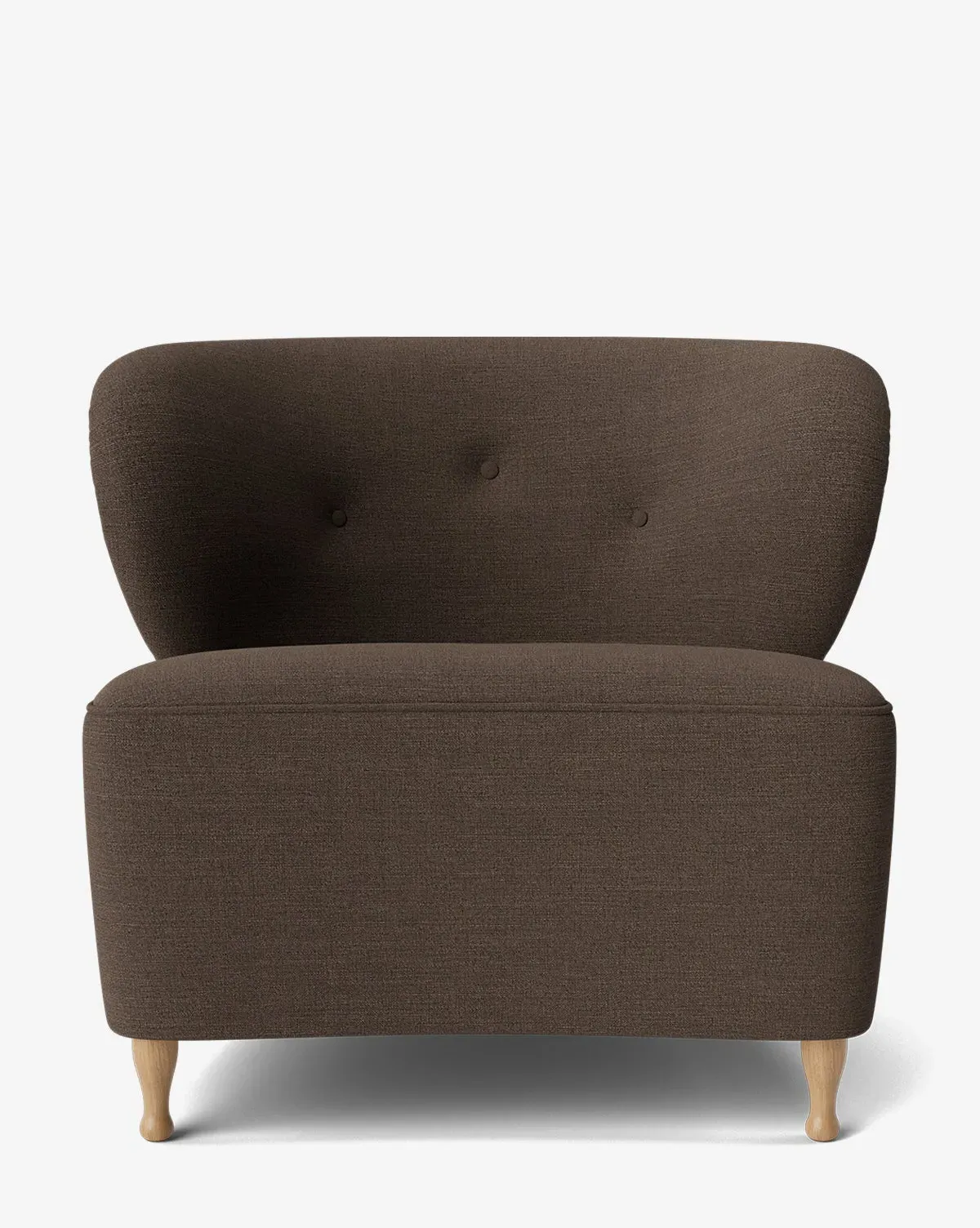 Carmella Slipper Chair - Coffee, Crypton product