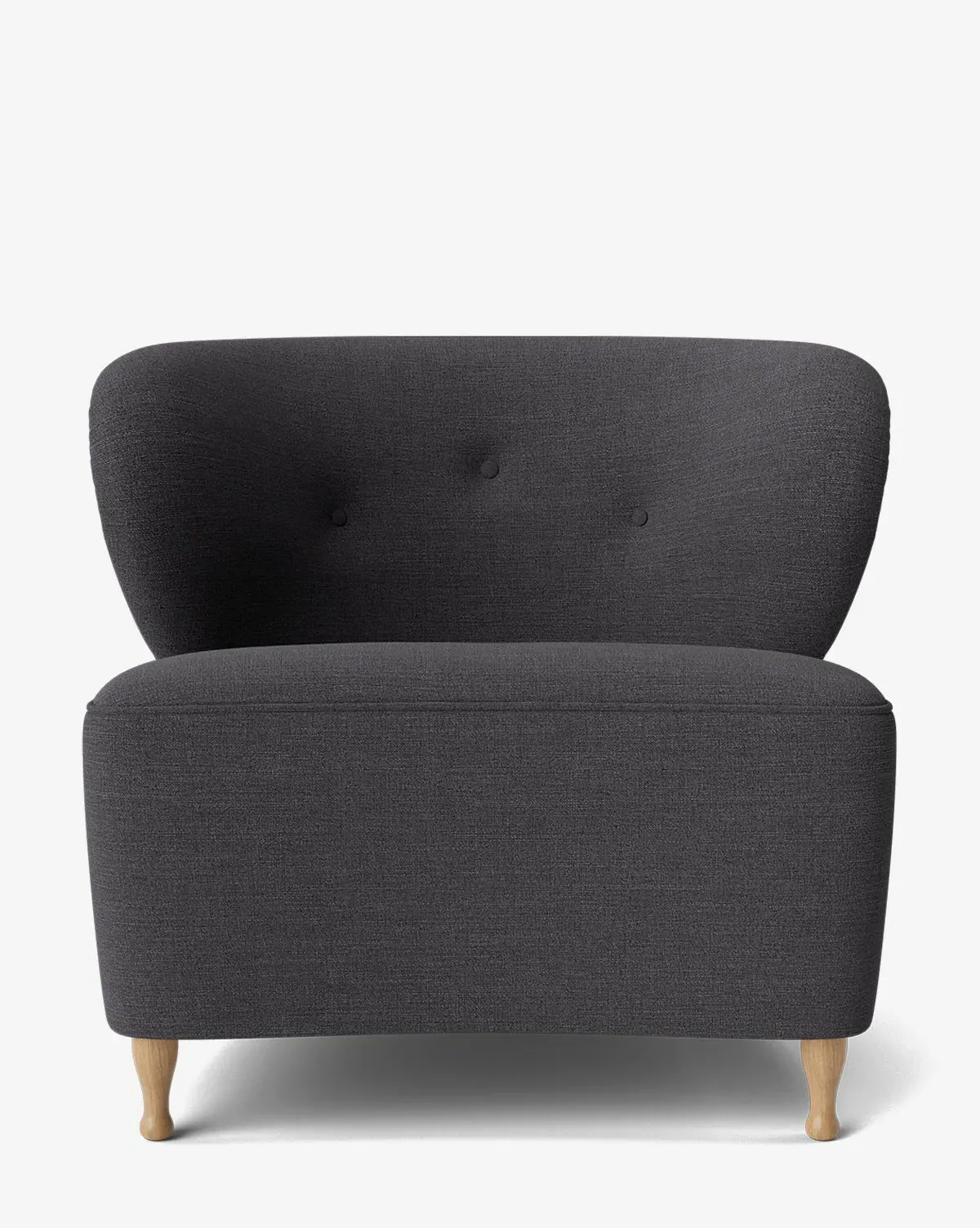 Carmella Slipper Chair - Slate, Crypton product