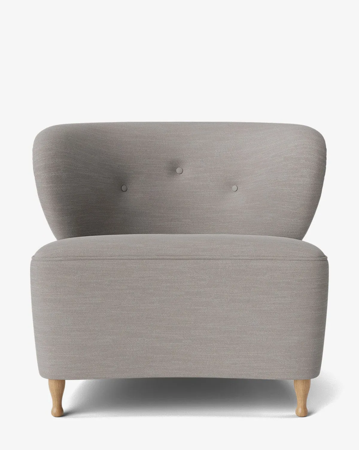 Carmella Slipper Chair Tufted - Perennials/Nickel product