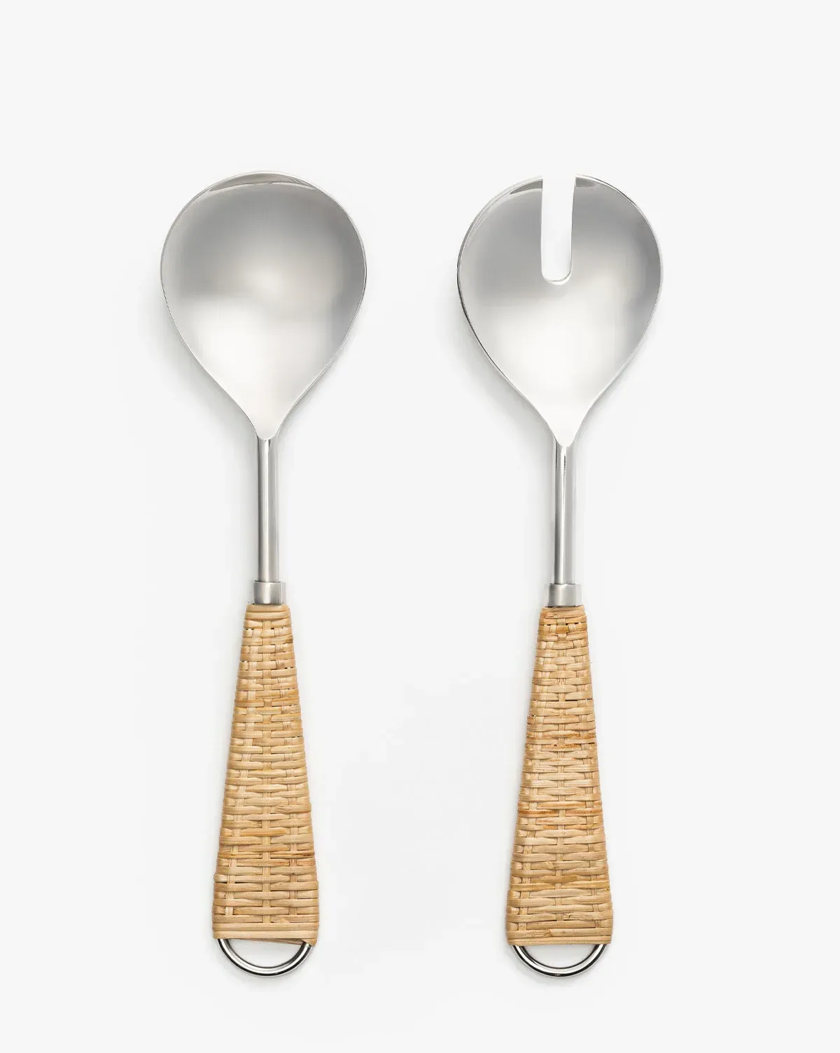 Catarina Serving Set - Stainless Steel, Cane product