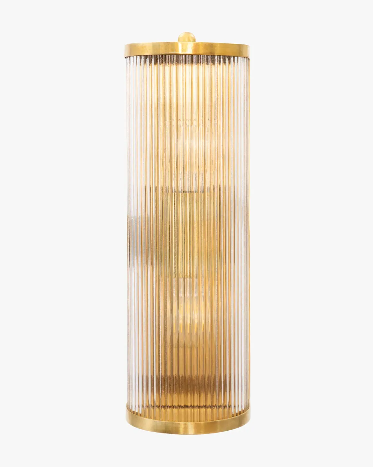 Cavendish Wall Sconce with Fluted Glass - Antique Brass product