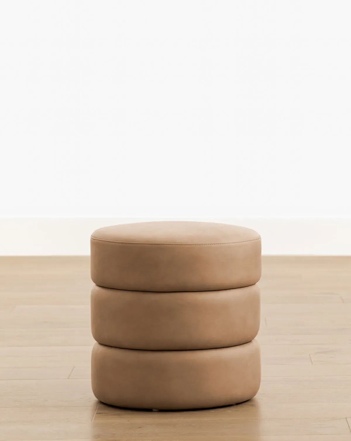Channel Ottoman - Dune, Leather product