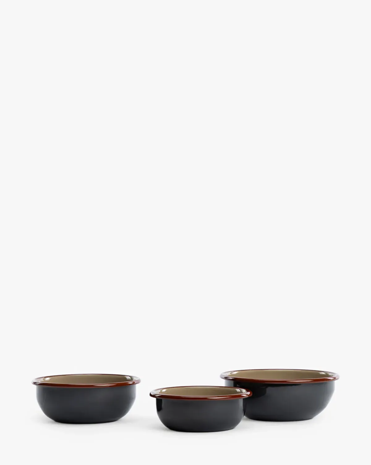 Charles Enamel Bowls Set of 3 product