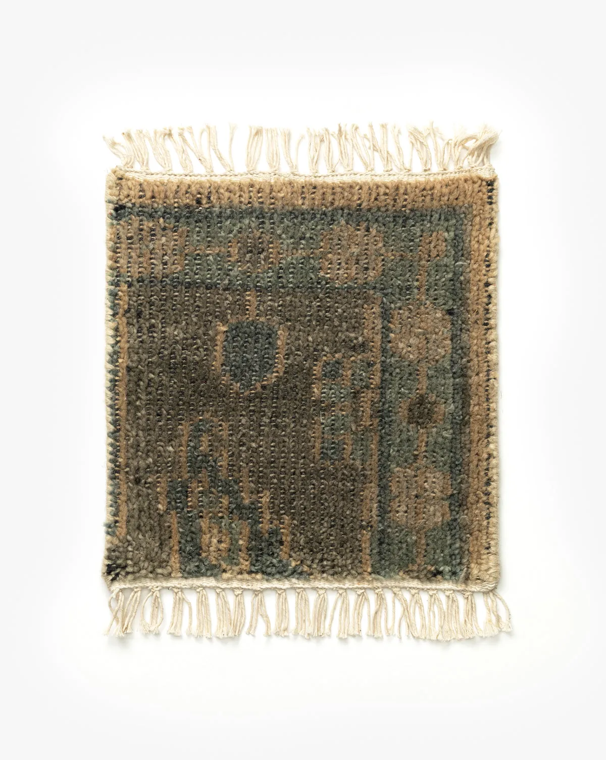 Chevalier Hand-Knotted Wool Rug Swatch - Deep Blue product